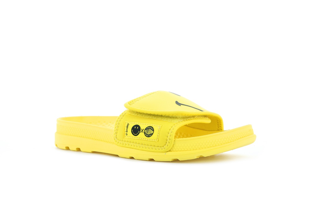 Sandalia Palladium SMILEY ® SOLEA BE KIND Hombre Amarillo | Costa Rica-14587